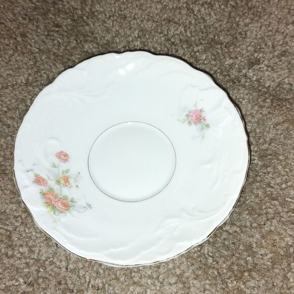 Fine Bone China 3 pc set cup, saucer, dessert plate - Picture 3 of 10